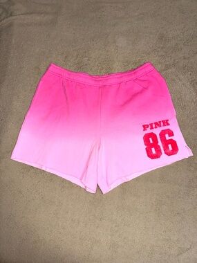 Pink Campus Fleece Shorts